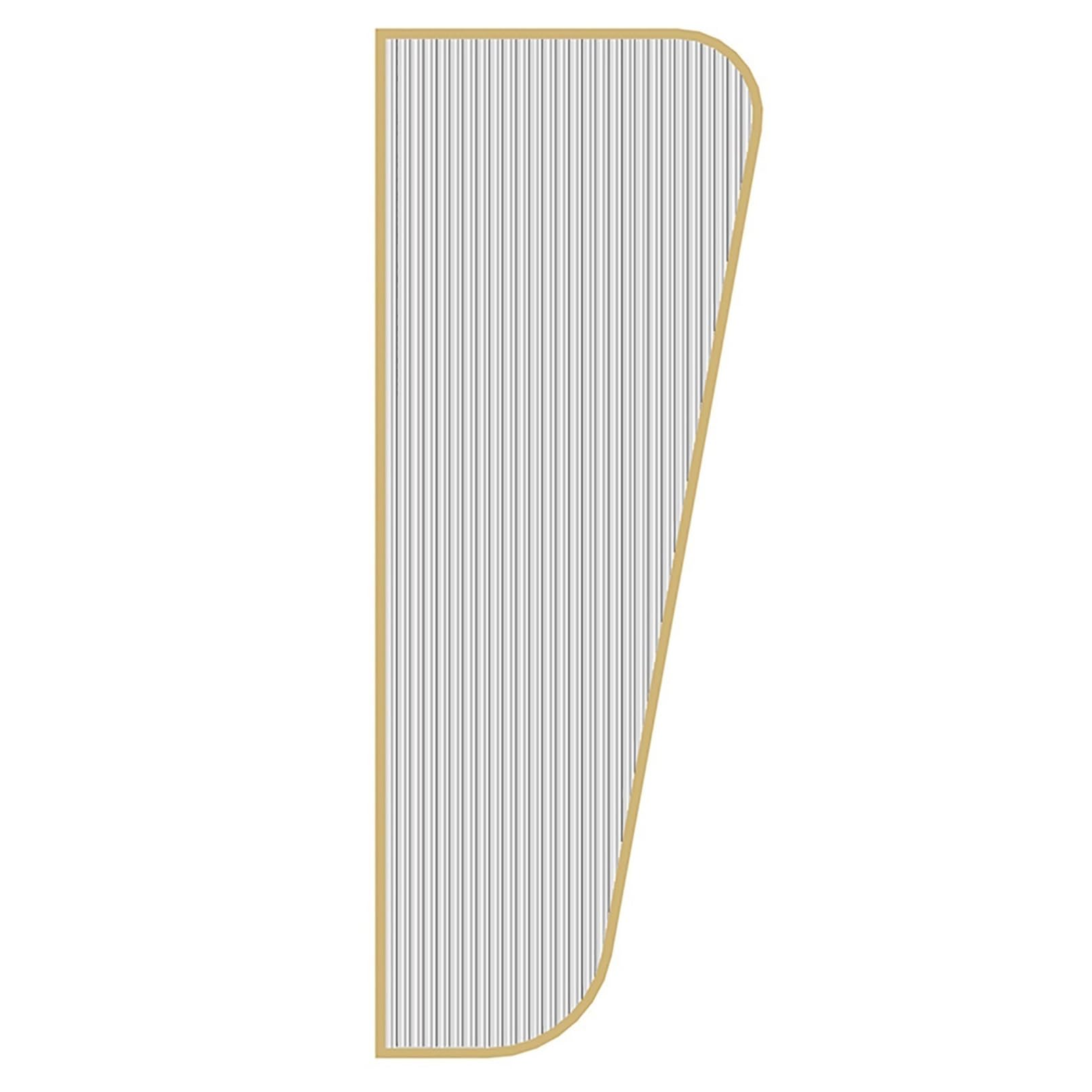 BKSXSOP Public Urinal Partition, Wall-Mounted Privacy Screen, Durable Baffle Divider for Schools Kindergartens Shopping Malls Places