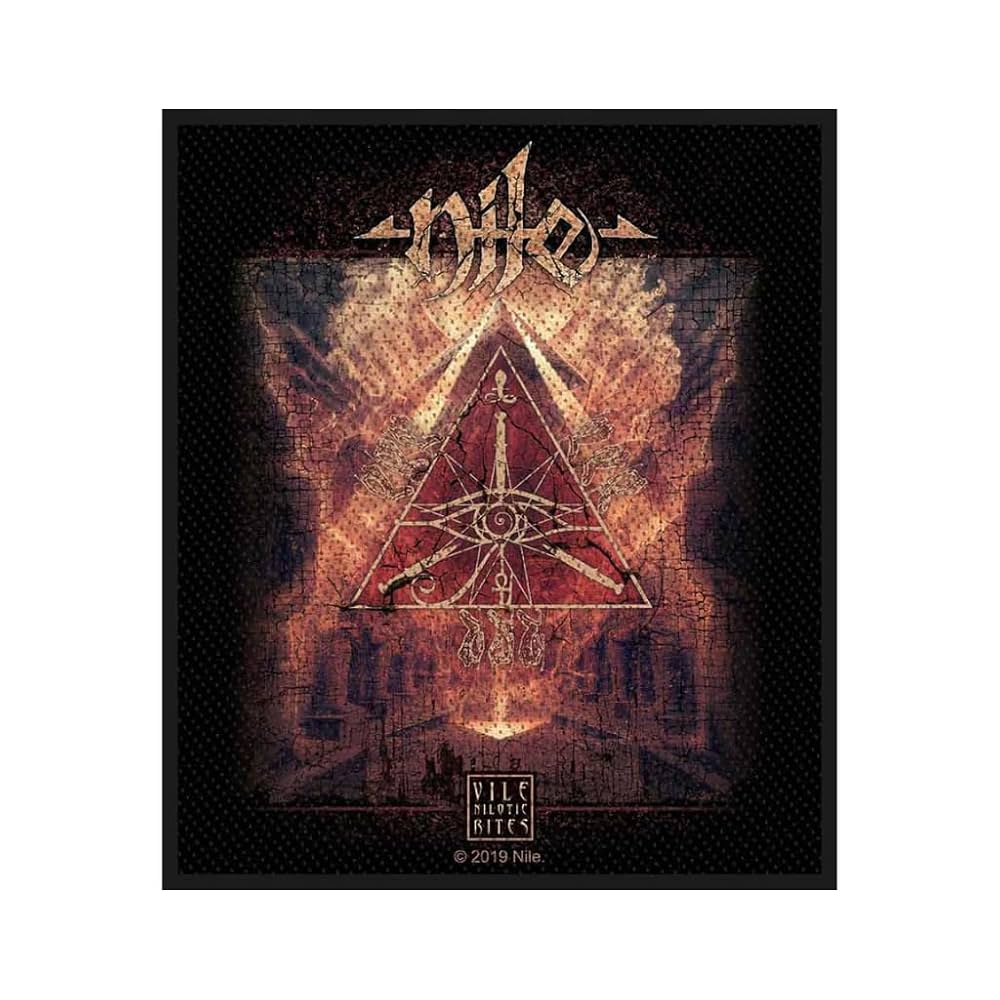 Amazon | Nile Vile Nilotic Rites アルバム パッチ デス メタル