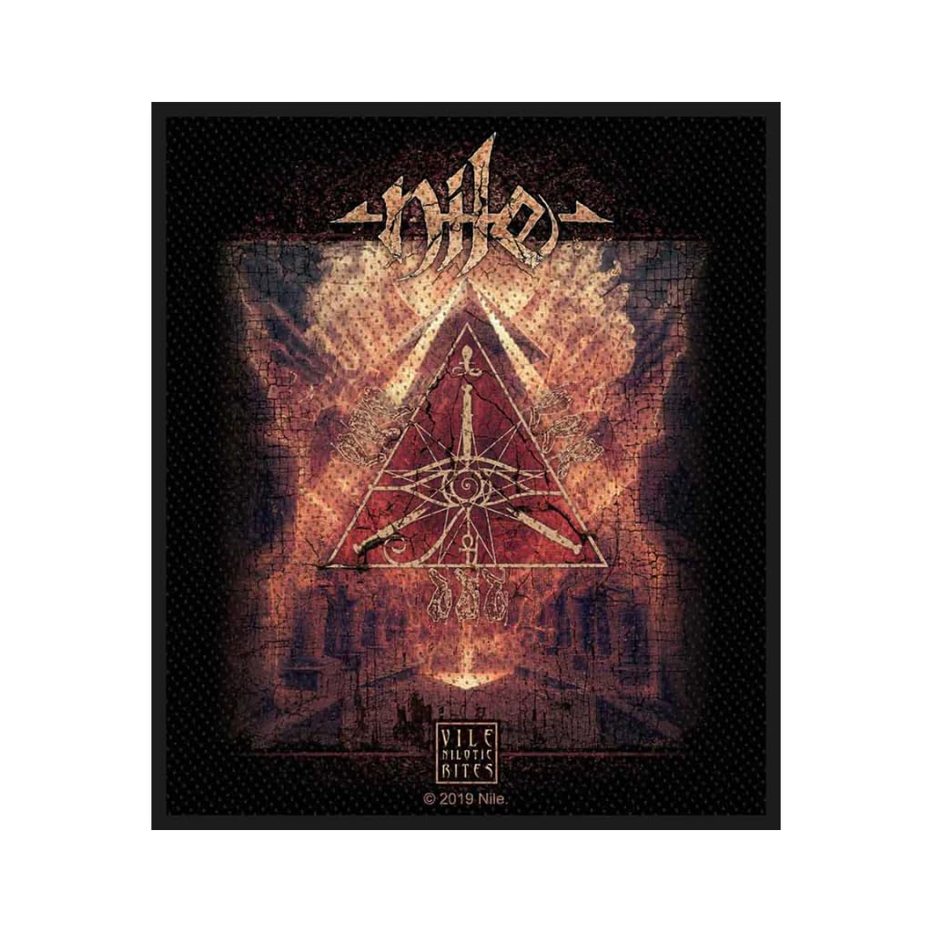 NILE イシファリック Amazon | Nile Vile Nilotic Rites アルバム パッチ デス メタル