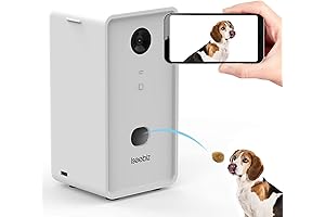 Pet Camera Treat Dispenser, Treat Your Furry Friends Remotely