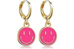 Preppy Y2K Huggie Hoop Earrings Under 5