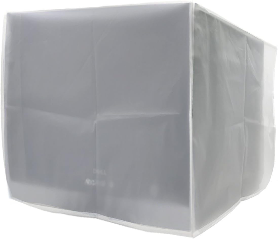 Monitor Dust Cover, SZBRO Antistatic Vinyl Flat-Screen CRT Monitor Dust Cover for 19-21" CRT Monitor (21W x20H x23D)