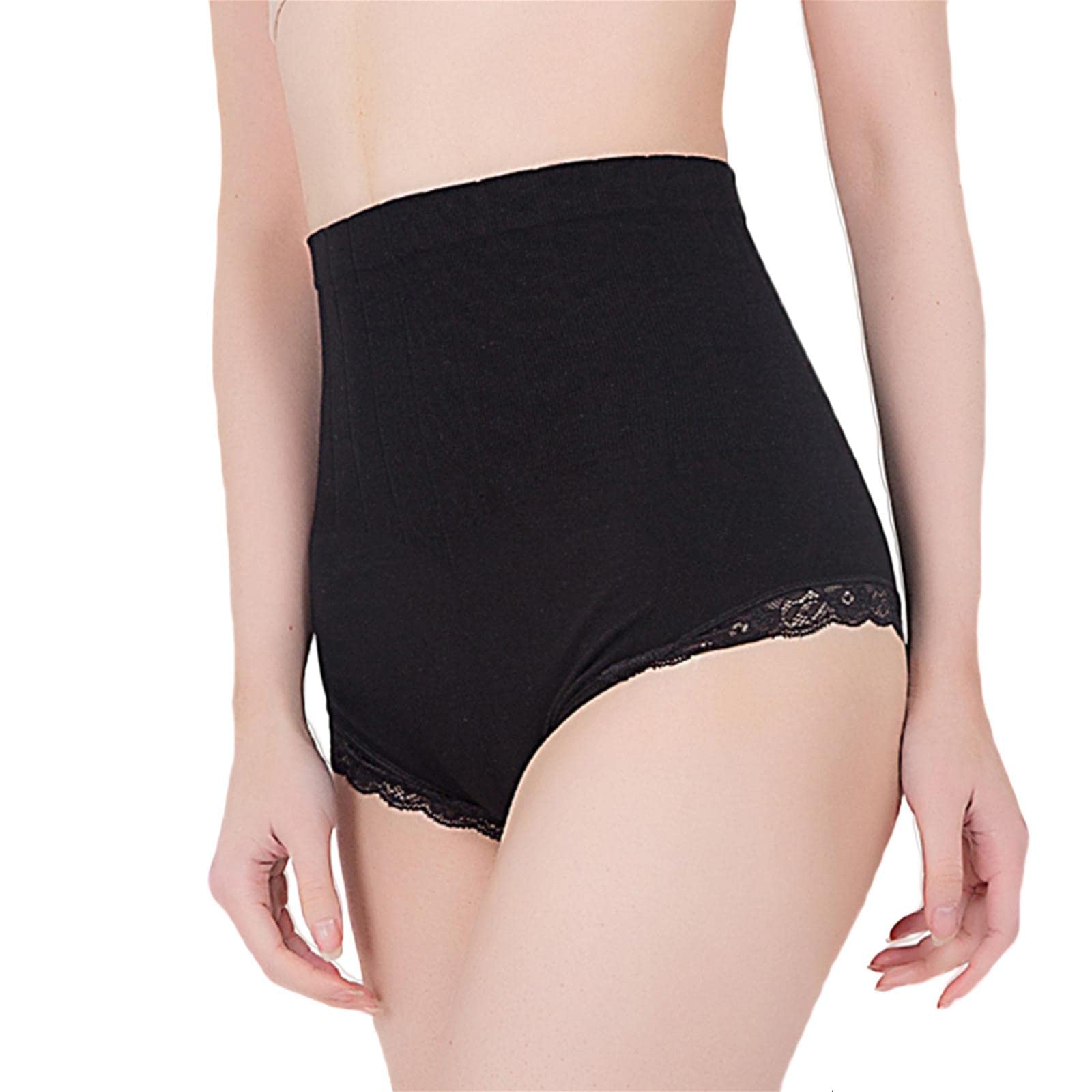 Guaina Modellante Donna Donne Donna Body High Body Shaping Sling Sitter Sitthewear 3 Pacchi-Black,One Size(40-70Kg)