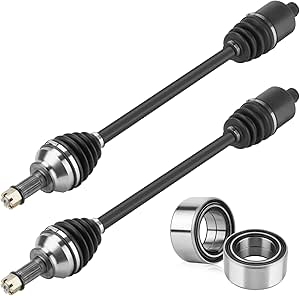 Youxmoto 2 Front 2 Rear CV Axle For Polaris Ranger 400 2010 2011 2012 2013 2014; 11-13 Ranger 500; 13-14 Ranger 800; 4340 Chromoly Steel CV Axle Drive