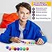 Silicone Magnetic Fidget Balls Toys, 8Pcs Sensory Items Quiet Fidget Toys for Anxiety Travel Classroom Toys，Stress Relief Balls Stone for Adults Sensory Toys for Calming, Stress, Autism and ADHD