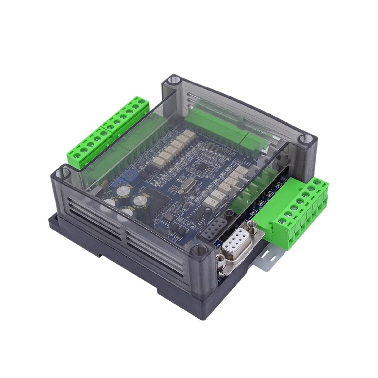 controllore Logico programmabile FX3U-14 24 48 32MR/MT relè Uscita Transistor Controllore Logico RTU Modbus RS485 RTC Uscita impulsi NTC Analogico Incluso(FX3U-48MT)
