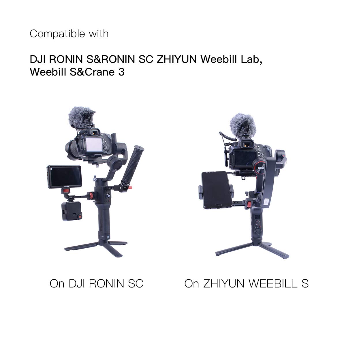 Amazon.co.jp: Weebill S/Ronin SCカメラモニターマウント 延長