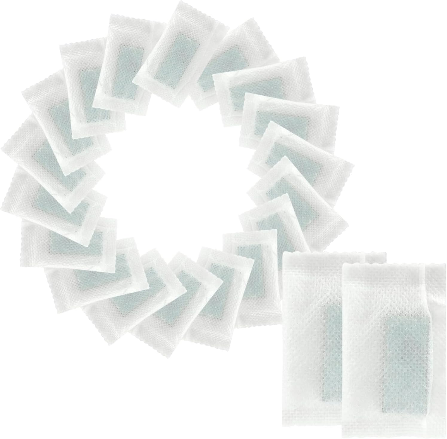 Unlorspy 20 Pcs Covered Drapery Weights,55x33mm Window