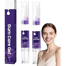 Teeth Repair Gel,2Pcs Mullein Gum Repair Gel,Teeth Whitening Essence Pen for Tooth Stain Removal,Natural Toothpaste Whitening & Gum Shield Therapy,Teeth Whitener & Gum Health