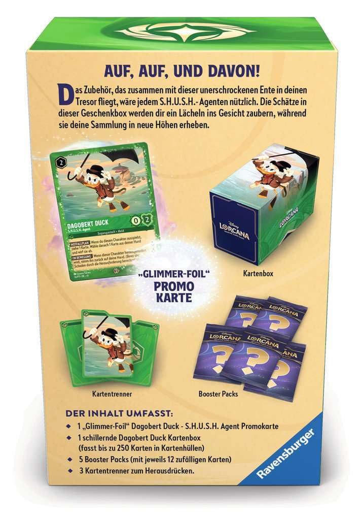 Disney Lorcana TCG: Geschenkbox Dagobert Duck (Deutsch)