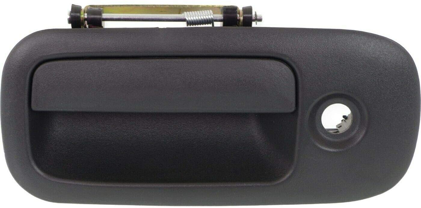 DAT AUTO PARTSFront Left Driver Door Handle Replacement For 2010-2017 Chevy Express Textured Black With Key Hole| Trim: Base/LS/LT GM1310195 25989398