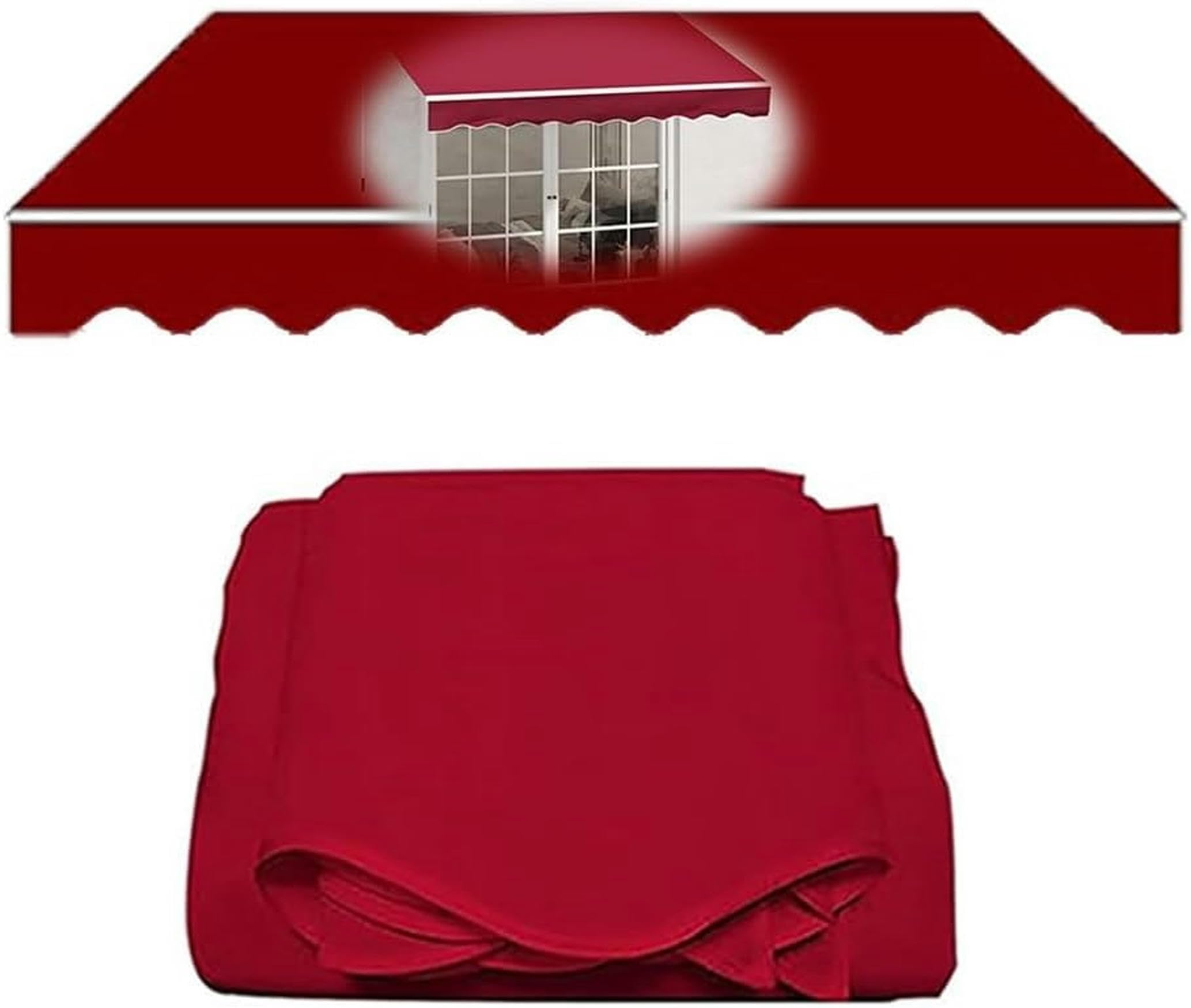 Cubierta Toldo Exterior para jardín y terraza 6x1.5m