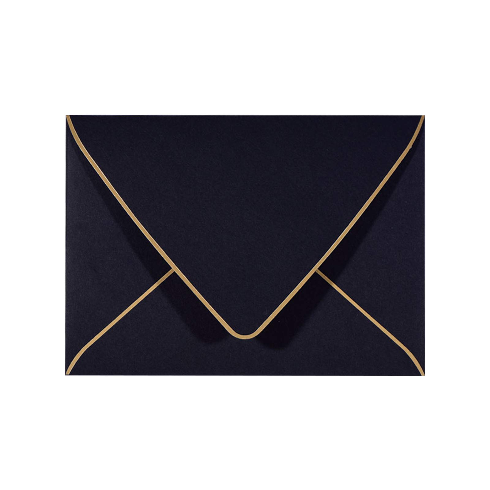 A7 Black Envelopes 5 x 7,50Pack, for 5x7 Cards Self Seal Perfect for