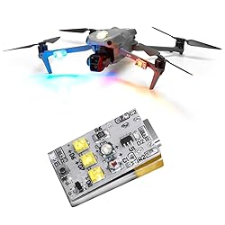 Drone Strobe Anti Collision Light - Rechargeable LED Night Flying Lamp, 10 Modes & 2-Mile Visibility Compatible with Dji Mini 4 Pro/Avata 2/Air 3S/Mavic 3 Pro/Mini 3 Pro/Air 2S/2 SE Accessories