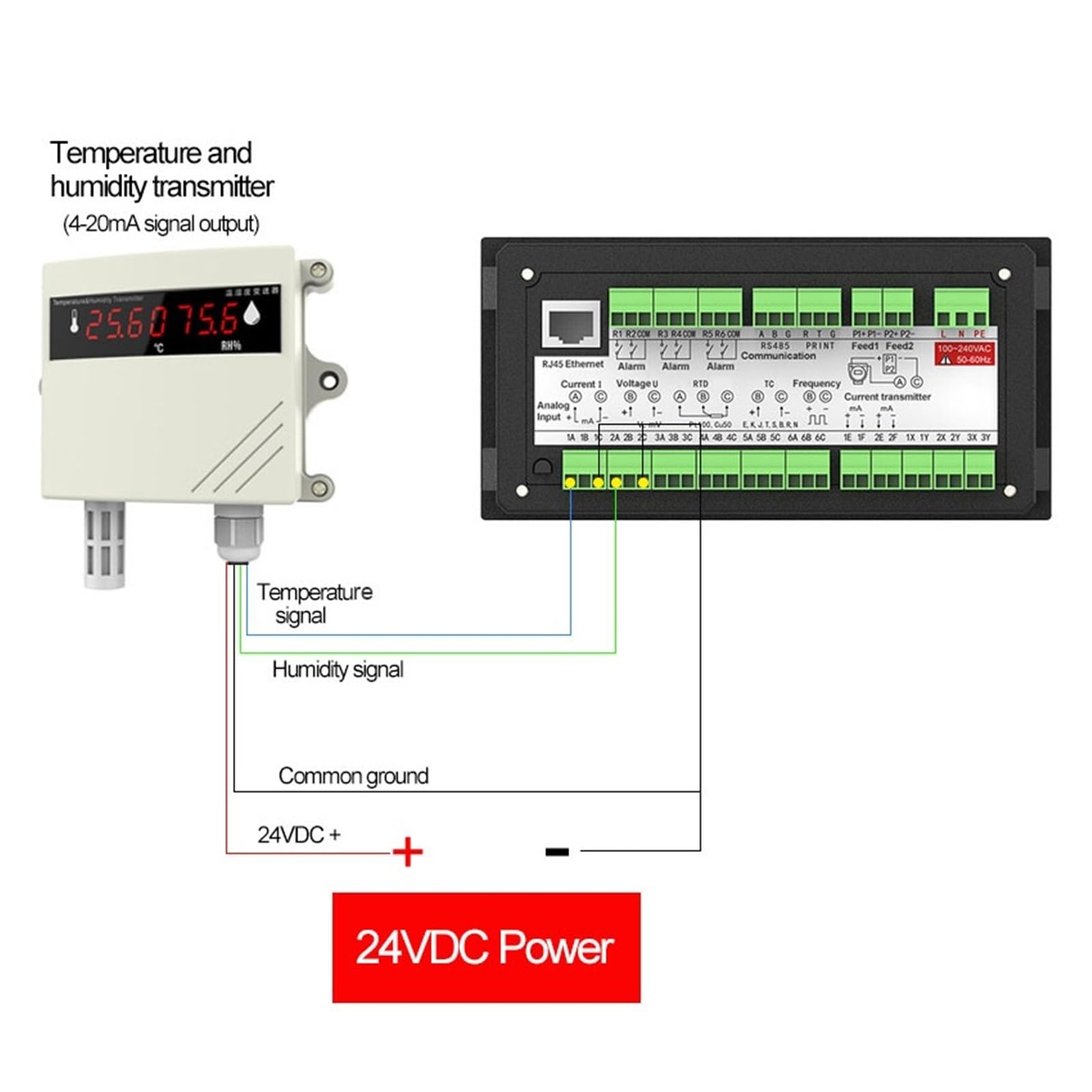 datenlogger Datenrekorder Datenlogger 6 Kanäle Temperatur Druck Luftfeuchtigkeit Strom Spannung(4 Channels 220V)