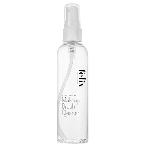 Felix Professional Limpiador de brochas de maquillaje, limpieza profunda, sin enjuague, secado rápido, ideal para limpiar y aromatizar pinceles de