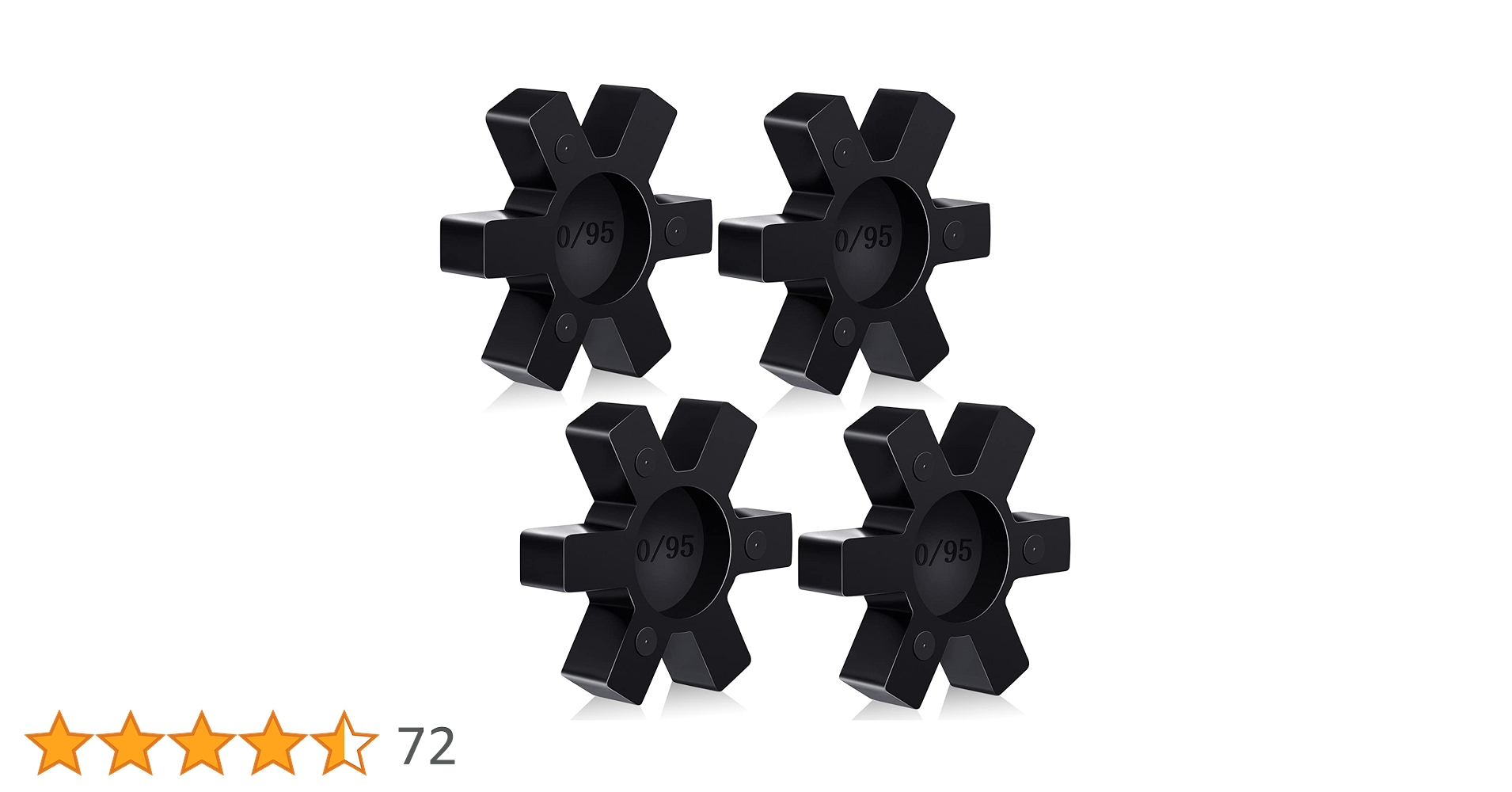 L095 Flexible NBR Rubber Spider Insert Fits L-095 Lovejoy Martin L-Jaw