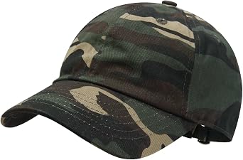 GADIEMKENSD Kids Plain Baseball Cap, Unconstructed Fit, Washed Cotton, 3-12 T