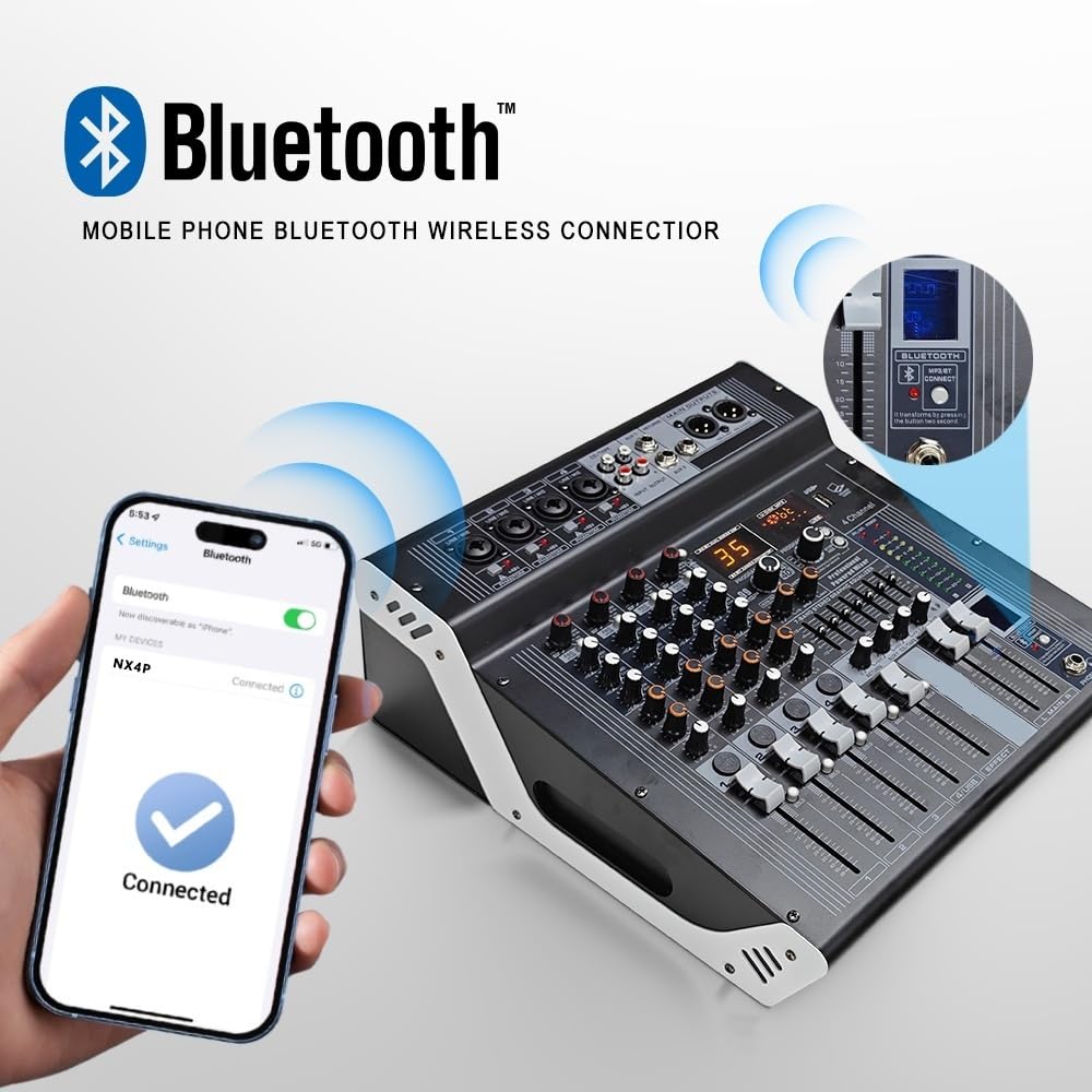 Mixer DJ, Mixer di potenza a 4 canali Amplificatore da 750 W 99DSP