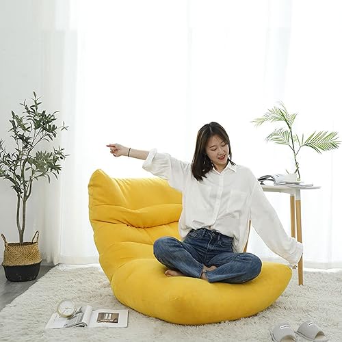 Miniatura 2 de ArtsPavilion Sillón de descanso, sofá de piso perezoso, puff para sala de estar, silla de esquina, dormitorio, sala de belleza, oficina, sofá