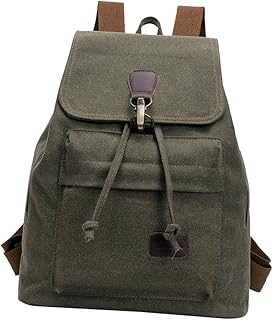 Mochila De Viagem Para Mulheres Mochila De Viagem Mochila Feminina Bolsa De Ombro De Lona Mochila De Lona Mochila Escolar Mochila De Lona Bolsa De Ombro Cinza Escuro Bolsa De