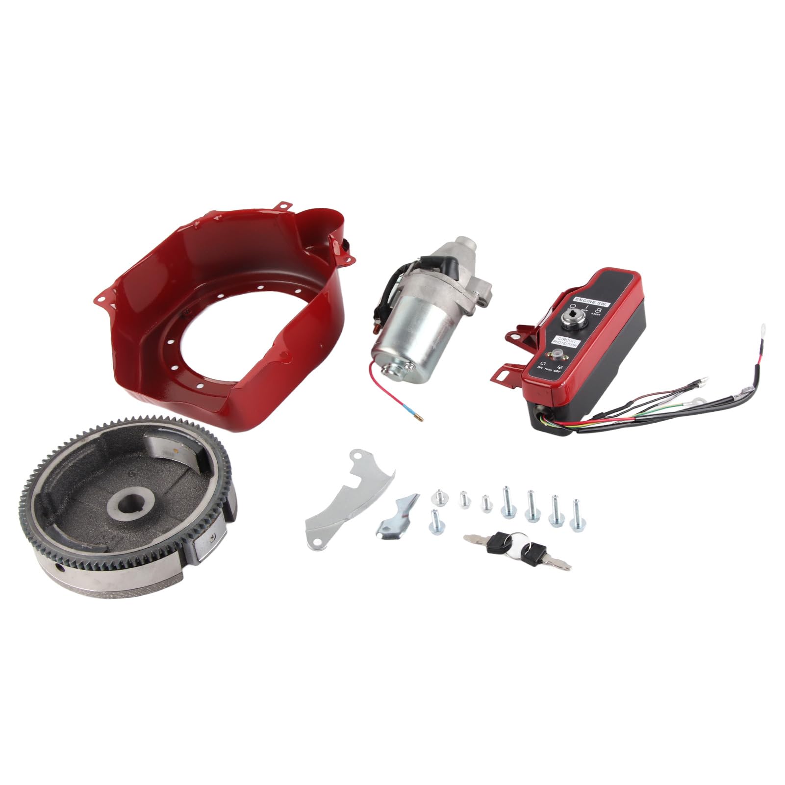 gen Locme スターターキット Car Electric Starter Kit, New Electric Gasoline Generator Starter