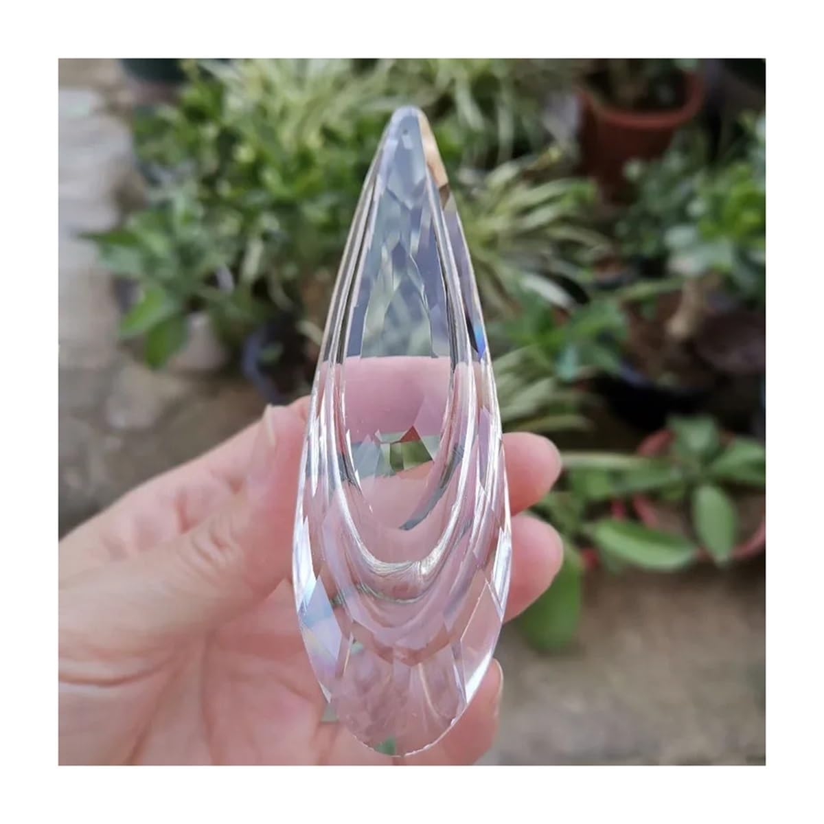 Crystal Chandelier Prism, Sun Catcher, 120mm Crystal Prism Pendant Chandelier Parts Beads Garland Home Hanging Decoration
