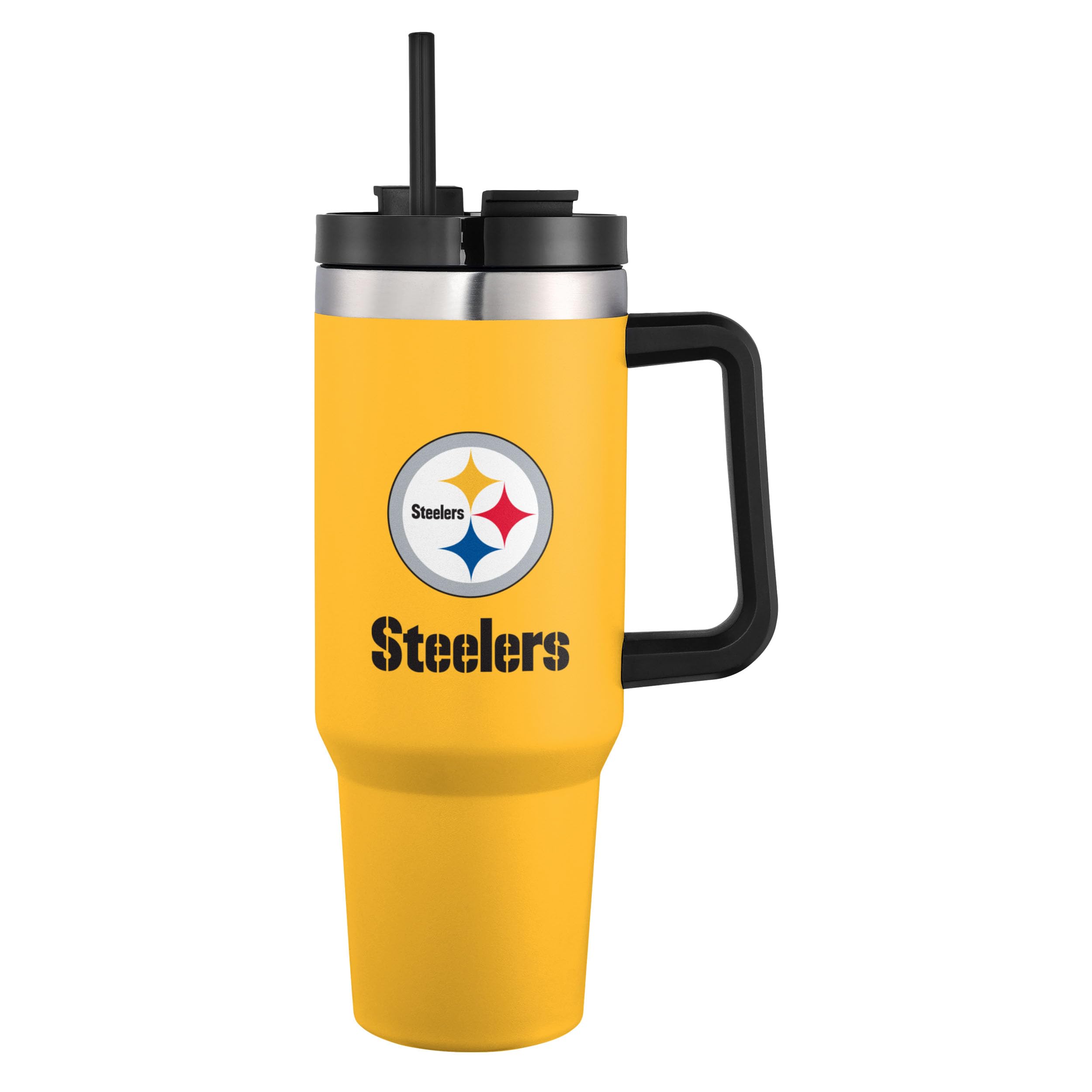 FOCO NFL unisex-adult NFL Team Logo Insulated Travel Mug 40oz XL Tumbler
