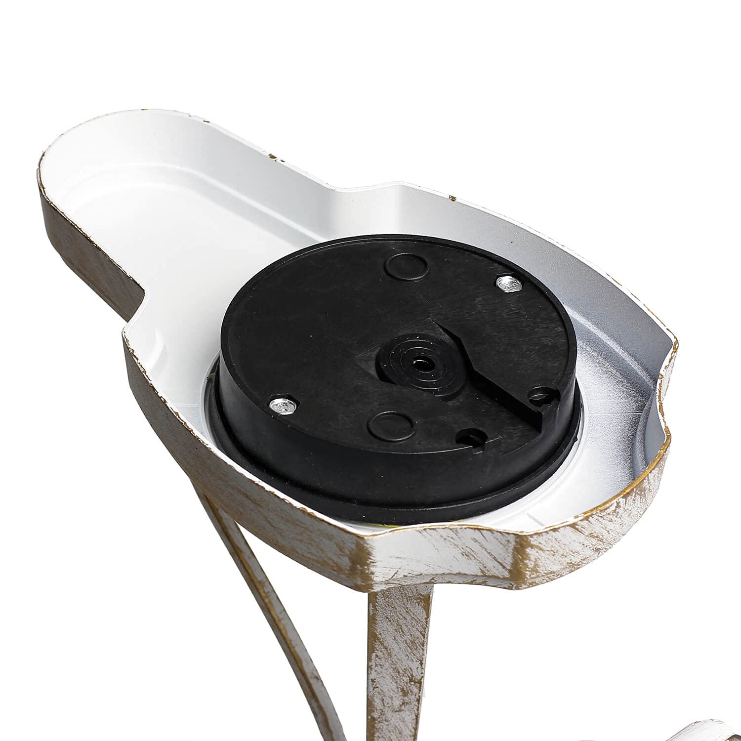 Lampada da parete esterna Brest a forma di lanterna con braccio bianco oro stile rustico retrò E27 IP44 ideale per giardino, terrazzo, cortile