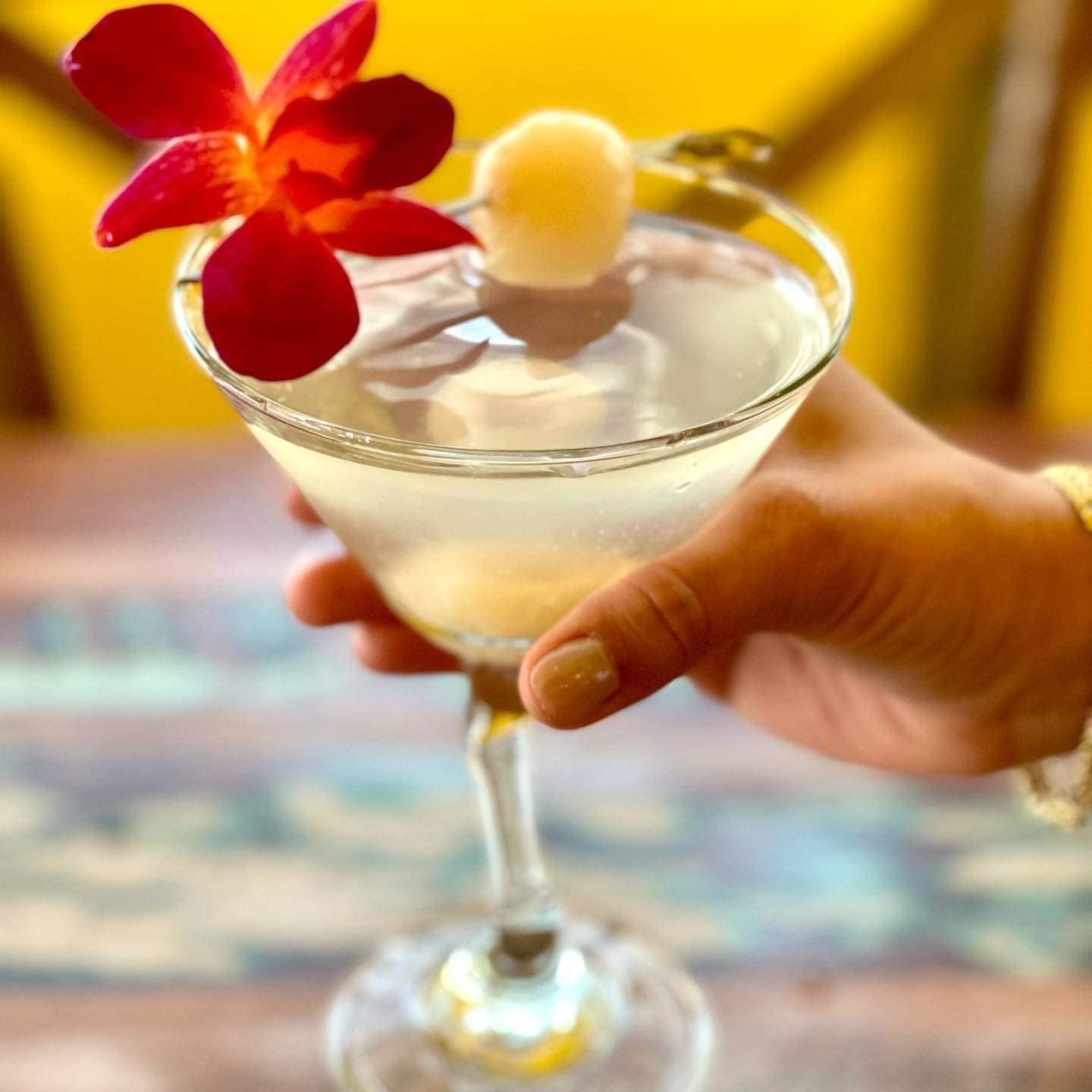 Miami Fresh Orchid Flower OrchidClub USA Sunne Tropical Loose Bloom DIY Lei food drink decoration (100 DUO ORANGE)