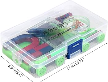 Amazon.co.jp: 物理磁石実験セット U 字型磁石 バー型磁石 鉄粉