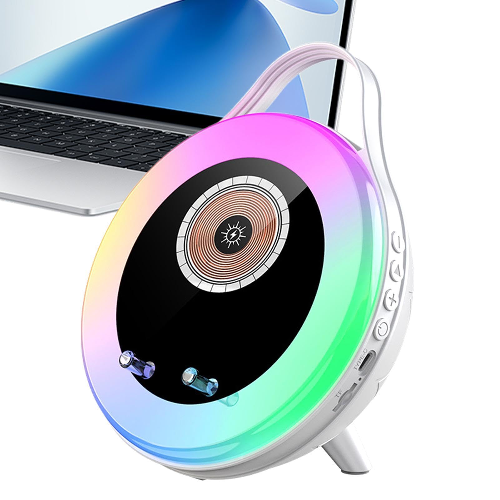 Supporto del sensore del cellulare RGB di ricarica rapida 'altoparlante audio di induzione | Supporto per altoparlante wireless per casa, ufficio, camera da letto, appartamento, dormitorio, comodino