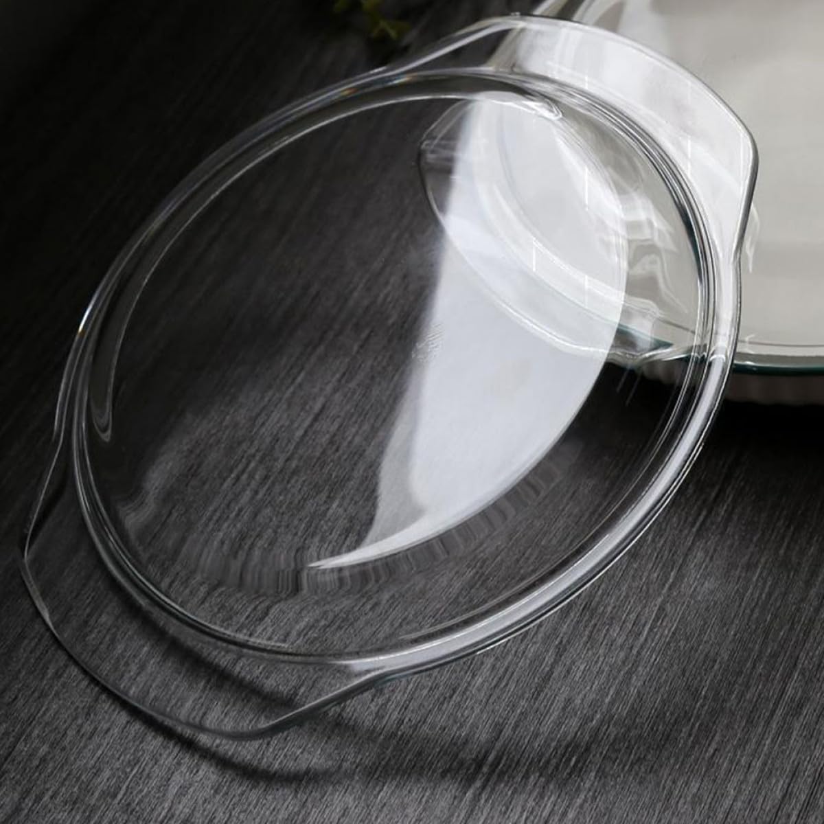 Beaupretty Coperchio in Vetro per Microonde Anti-Schizzi 20,2 Cm, Copertura Vapore per Forno a Microonde e Forno Tradizionale, Resistente e Multiuso per Cottura Salutare