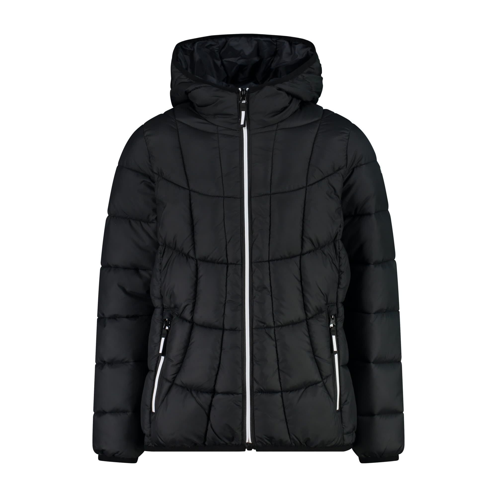 CMP - Kid G Jacket Fix Hood, Black, 128