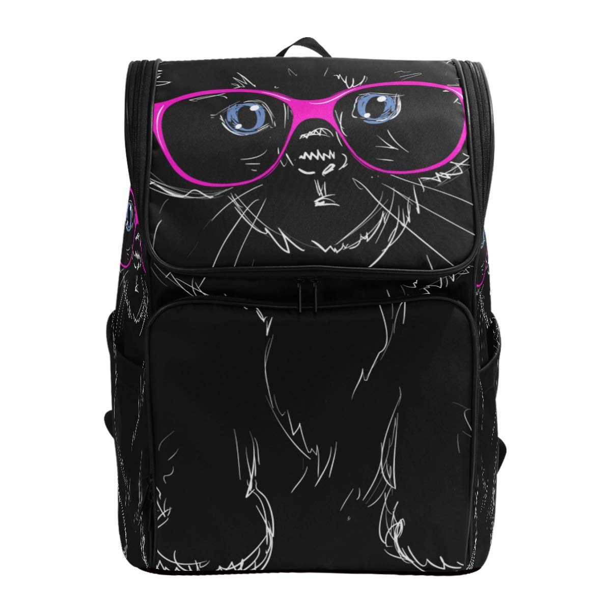 Trendy Generous Vector Hand Drawing Cute Little Mermaid,Backpack Rucksack Travel Bag Hiking Knapsack College Student School Bookbag Travel Daypack for Men or Women,Colour Name:14 (Color : 18)