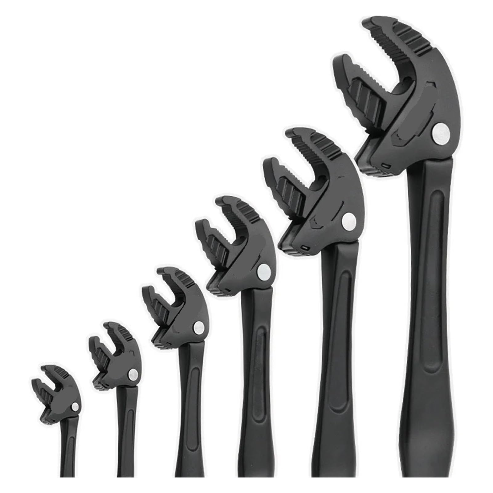 Pinza a Pappagallo Chiave for artigli di granchio industriale for impieghi gravosi con meccanismo a cricchetto regolazione, grandi ganasce regolabili(Size M-13-16)