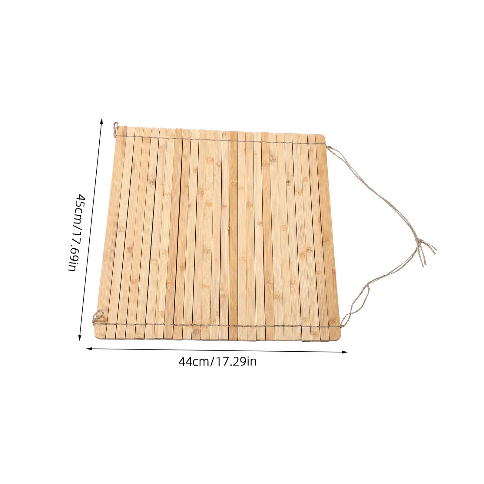 Scolapiatti arrotolabile in bambù per lavello da cucina, pieghevole, salvaspazio, per piatti, tazze e ciotole, design ecologico in bambù