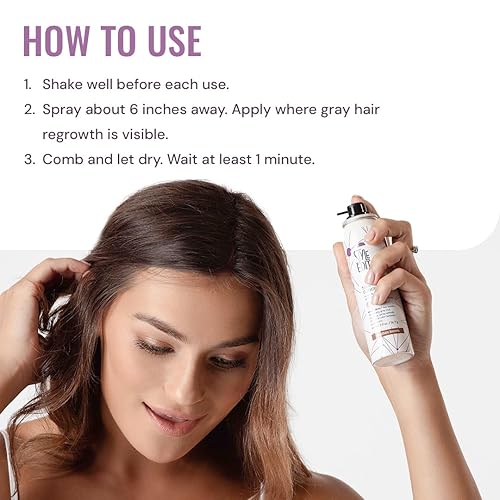 Miniatura 4 de Style Edit - Corrector de raíces, cubre instantáneamente canas y raíces, calidad de salón de belleza profesional