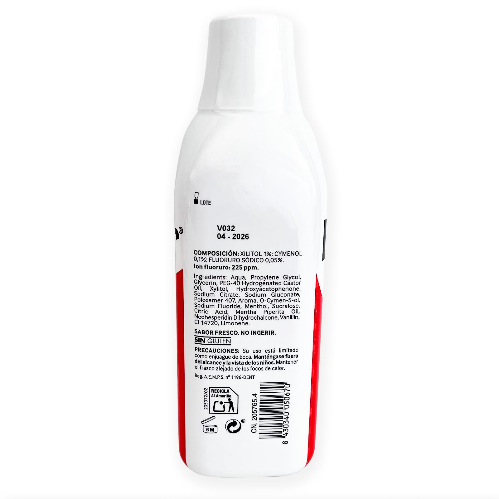 LACER - Zestaw 2 x 500 ml, płyn do płukania jamy ustnej, codzienne stosowanie, bez alkoholu, zdrowe i chronione usta, zapobiega próchnicy zębów i płytce nazębnej, głębokie czyszczenie