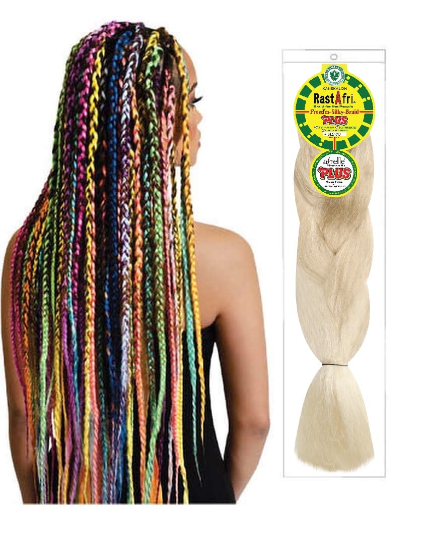 Amazon.com : RastAfri AFB Silky Synthetic Braiding Hair Extensions