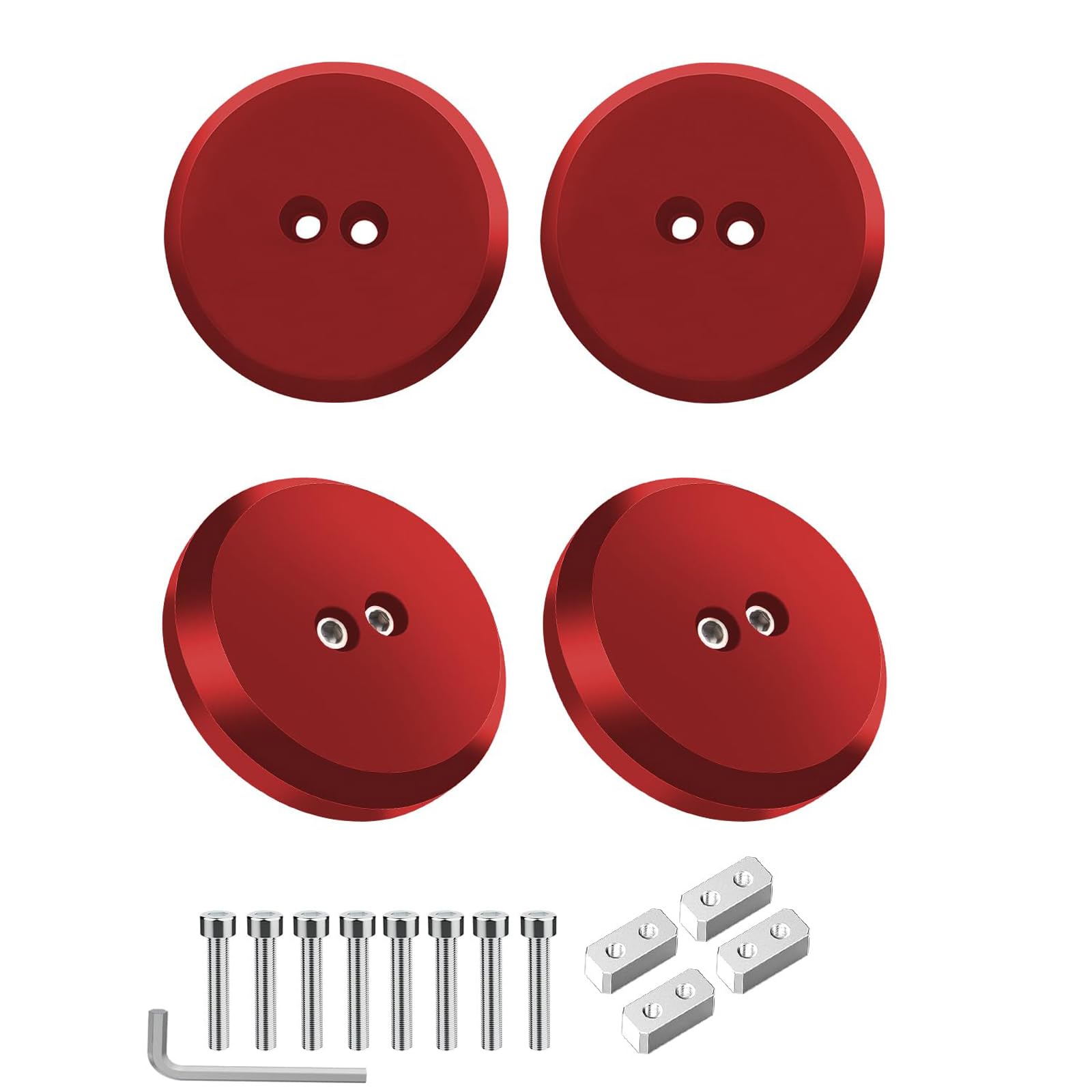 ADTOPI Billet Aluminum Jack Pucks