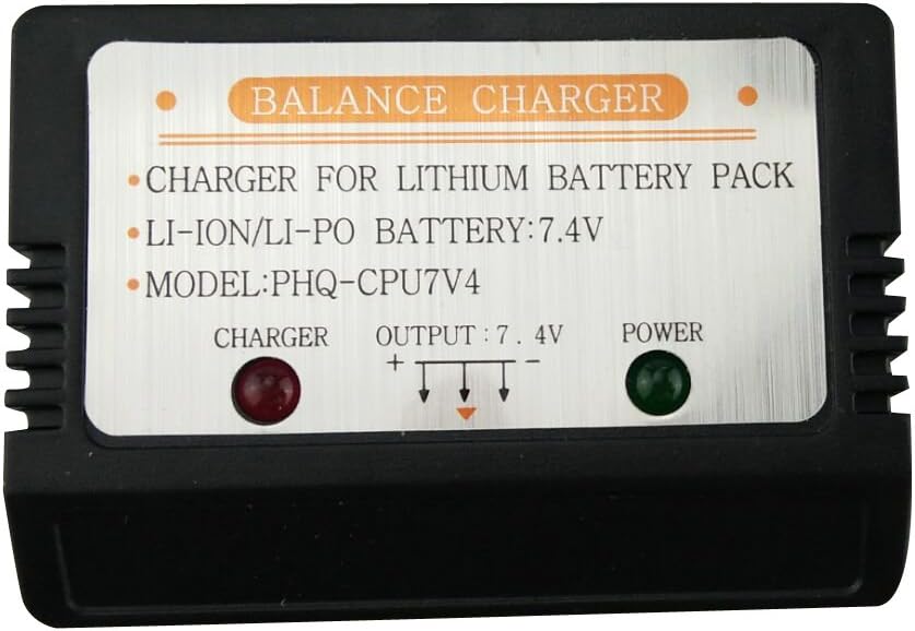 sea jump 3PCS Original Replacement Li Battery 2700mah 7.4V + Charging Cable + Balance Charger + Battery Charger for Hubsan H501S H501A H501C H501M H501S W H501S pro(US Plug)