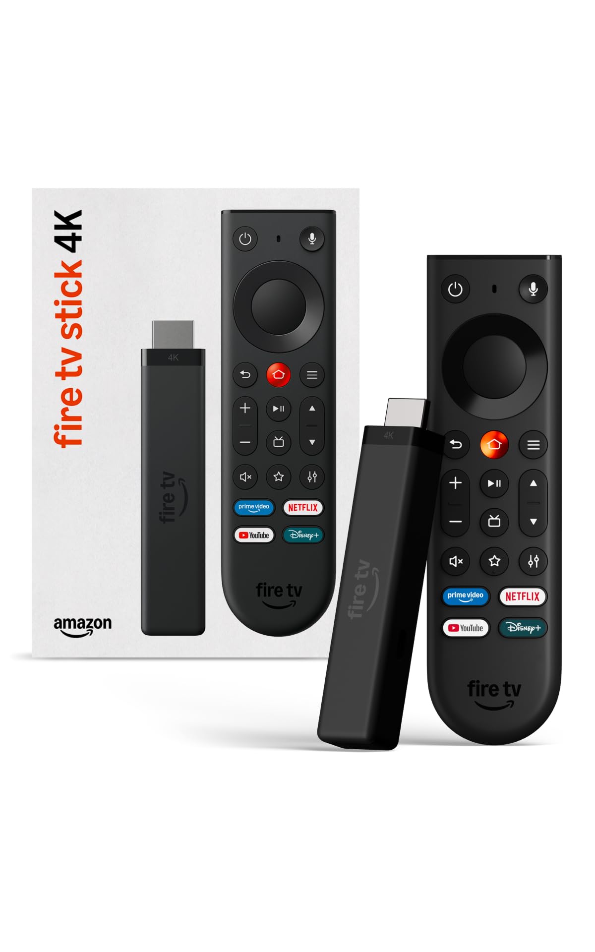 Amazon Fire TV Stick 4K (ultimo modello), streaming 4K semplice, nuovo telecomando Fire TV, tutte le tue app in un unico posto, TV in diretta gratuita, trova i contenuti più velocemente con Alexa+
