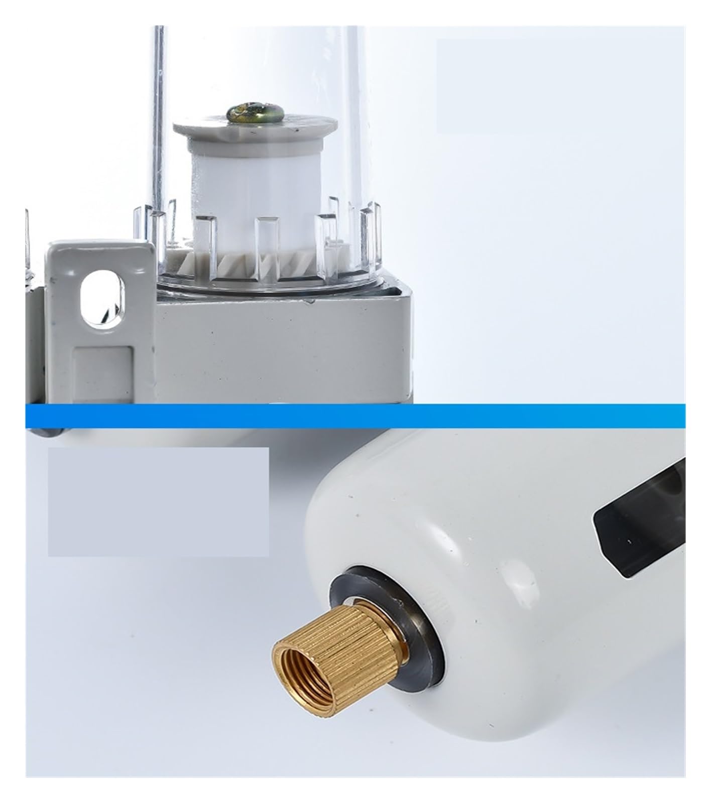 Separatore acqua olio Regolatore Del Filtro Compressore D'aria Con Valvola Di Scarico Manuale Separatore 'acqua E 'olio For Utensili Pneumatici per il sistema di utensili pneumatici