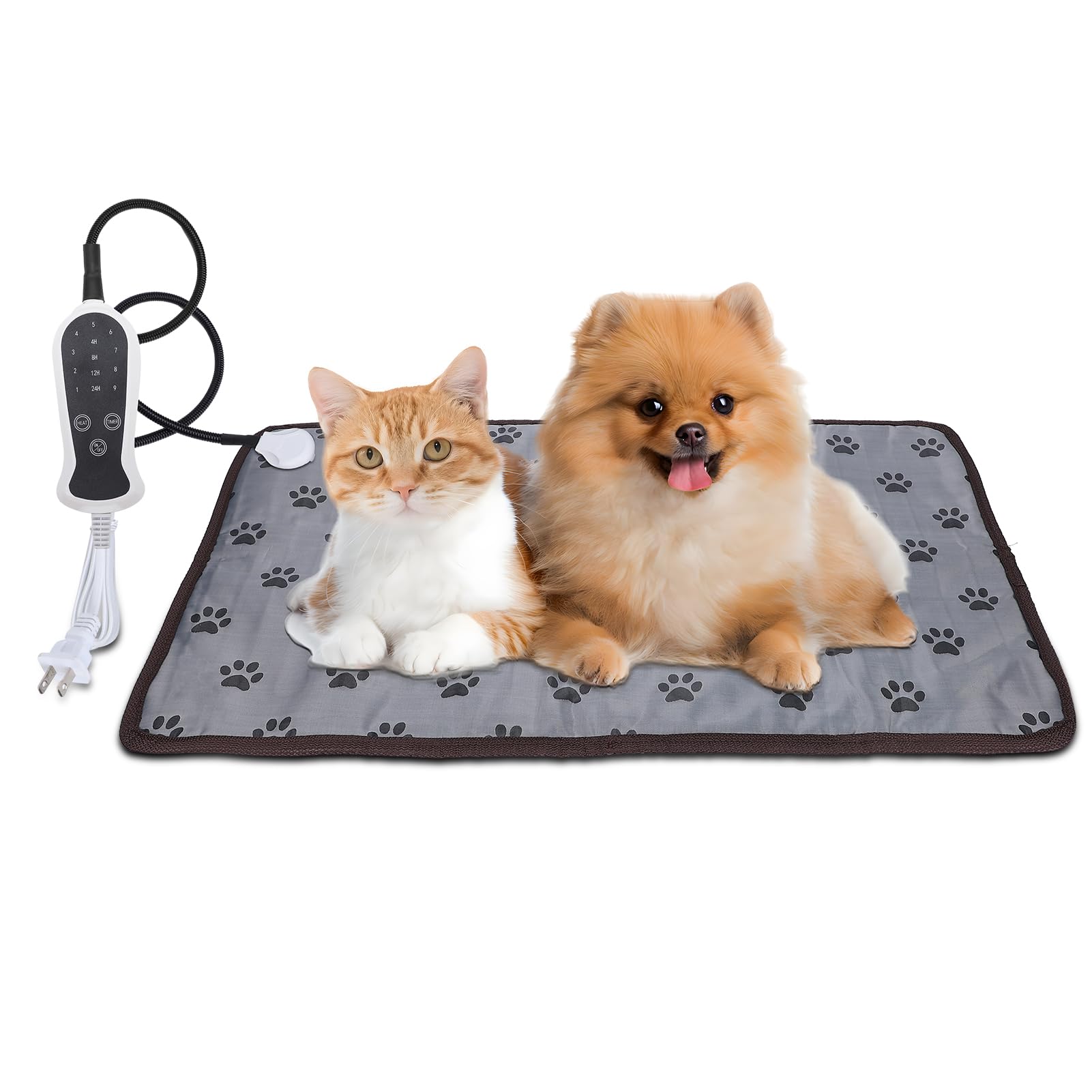 Lit chauffant intelligent pour chien contre le froid et les sols gelés
