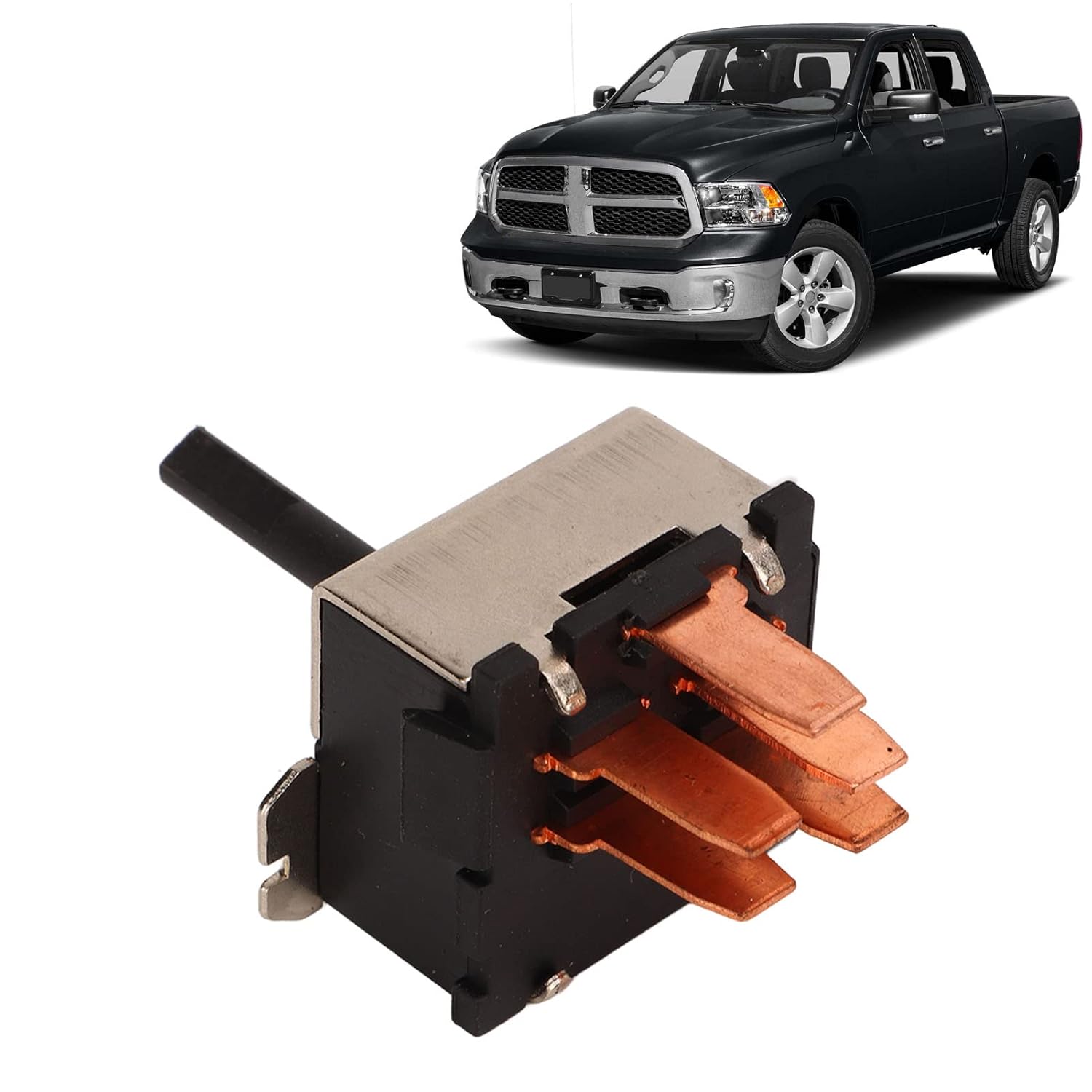 Blower Control Switch Metal Copper 5011214AA SW2252 AC Heater Motor Fan Switch Replacement for B1500 1500 2500 3500