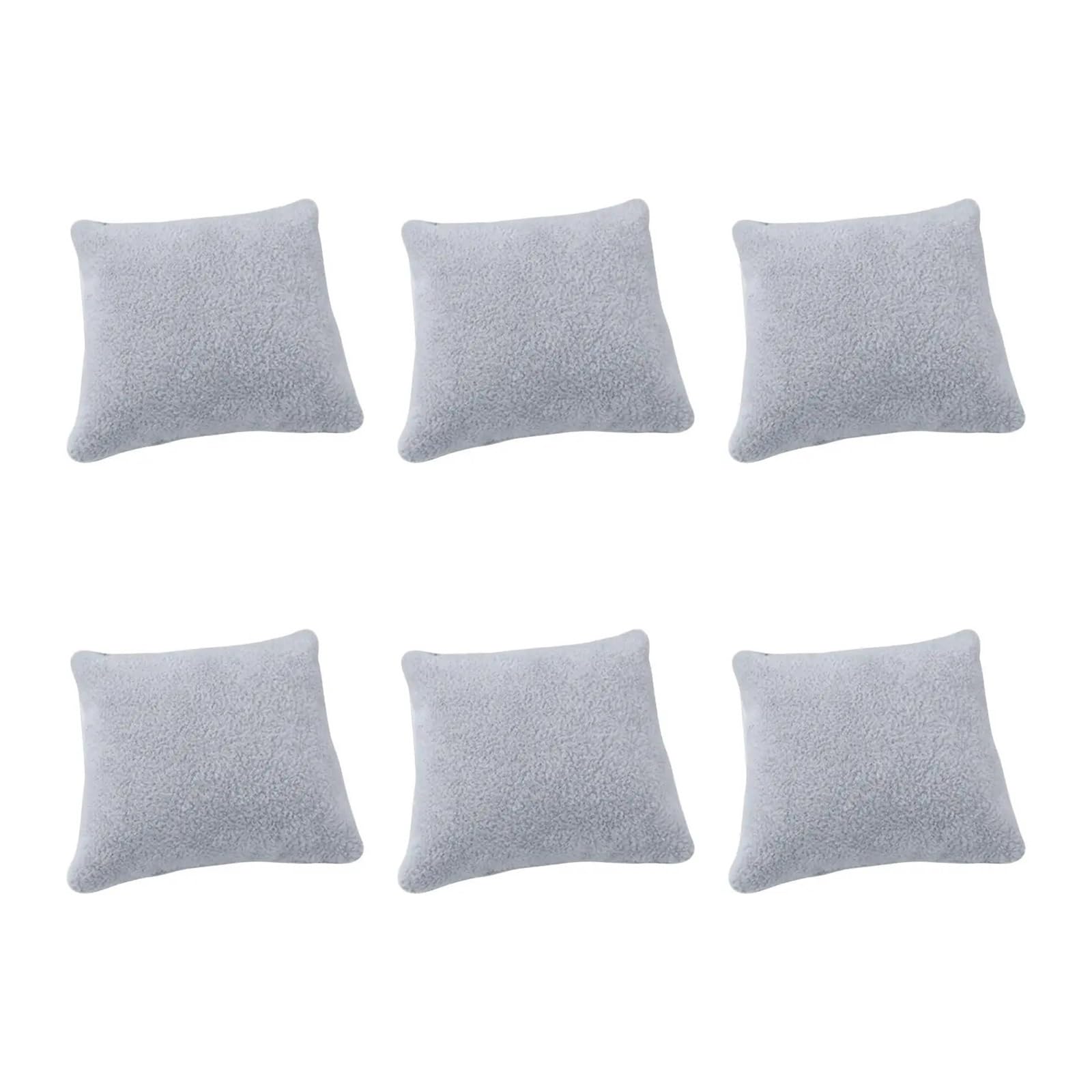 12Pcs Watch Pillows Jewelry Display, Showcase Compact Lightweight Bracelet Cushion Storage for Watch(Grey)
