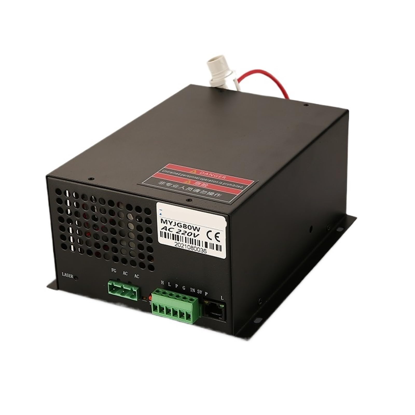 Alimentation 80W MYJG-80W 220V bloc de puissance laser CO2
