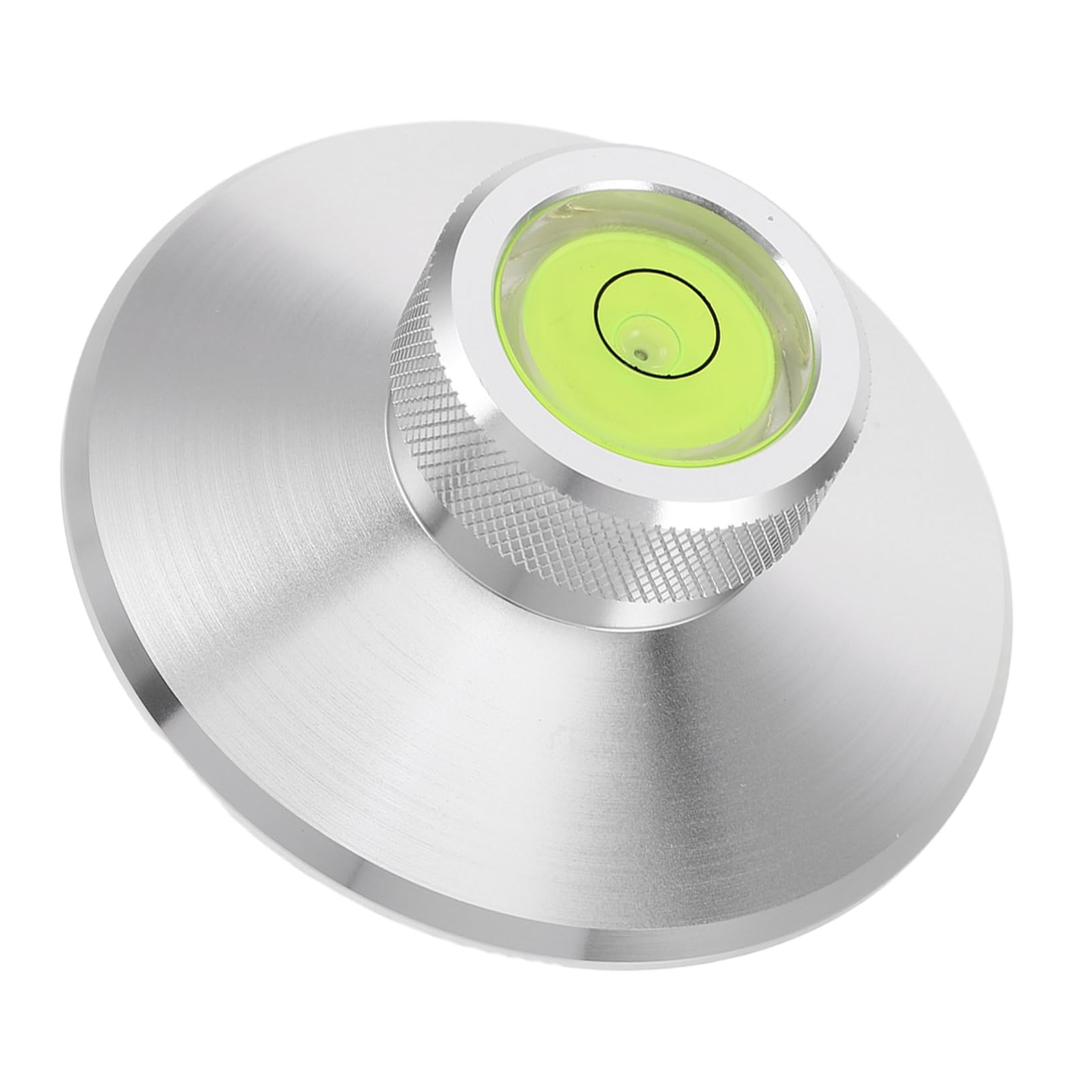 Totority Turntable Vinyl Disc Stabilizer Record Slip Mat Aluminum Alloy Record Weight Vibration Control Music Setup Accessory
