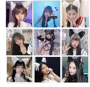 Amazon | [XGOPTS] 猫耳 カチューシャ 狐の耳 獣耳 ハロウィン
